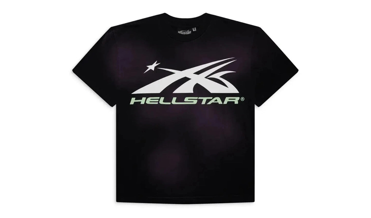 Hellstar Sports Core Logo Purple Tee Brand new