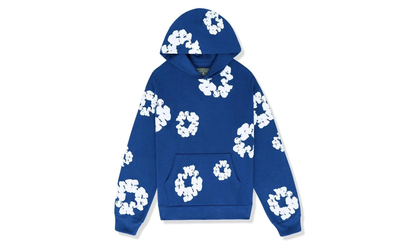 Denim Tear Hoodie 'Blue' Brand new