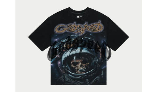 Brand new Godspeed Tee "Space Traveler (Black Wash)"