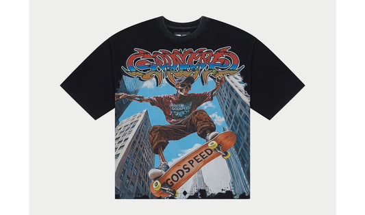 Brand new Godspeed tee "Ollie (Blackwash)"