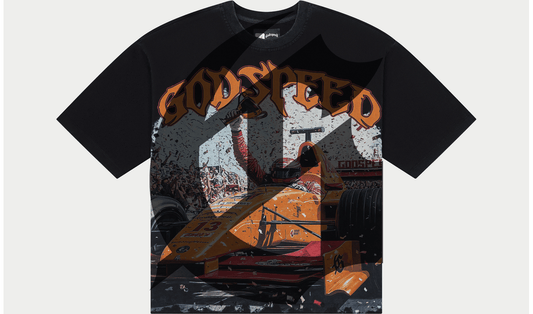 Brand new Godspeed Tee F1 Finishline (Black wash)"