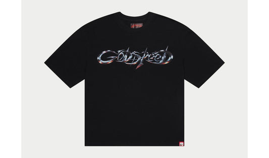 Godspeed New Age Logo T-Shirt (Black Wash) Brand new