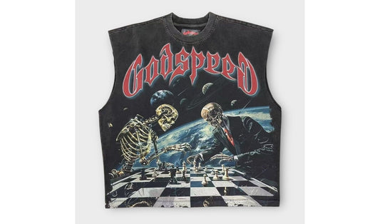 Godspeed Checkmate Sleeveless (Black Wash) Brand new