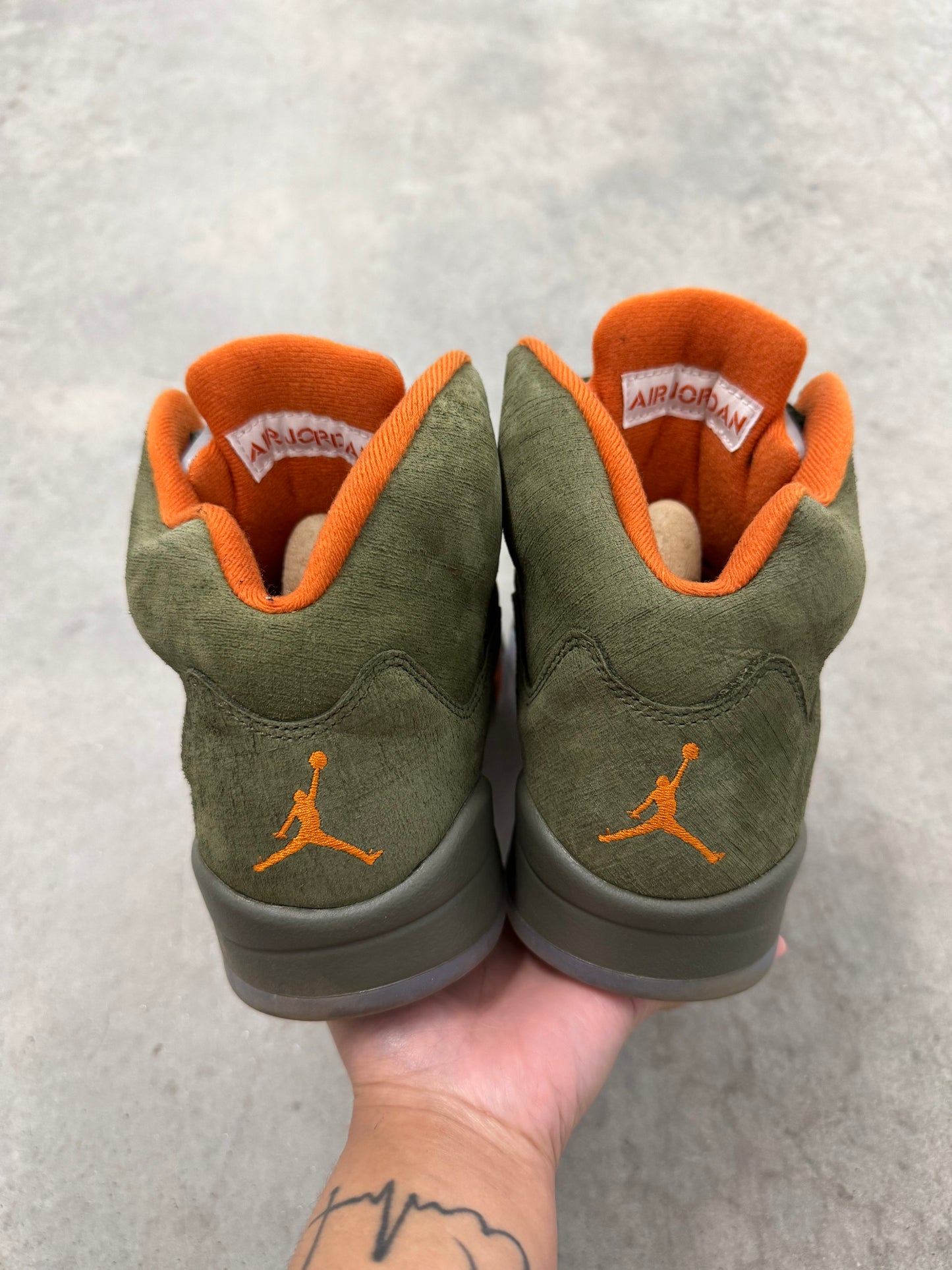 JORDAN 5 “ Olive “