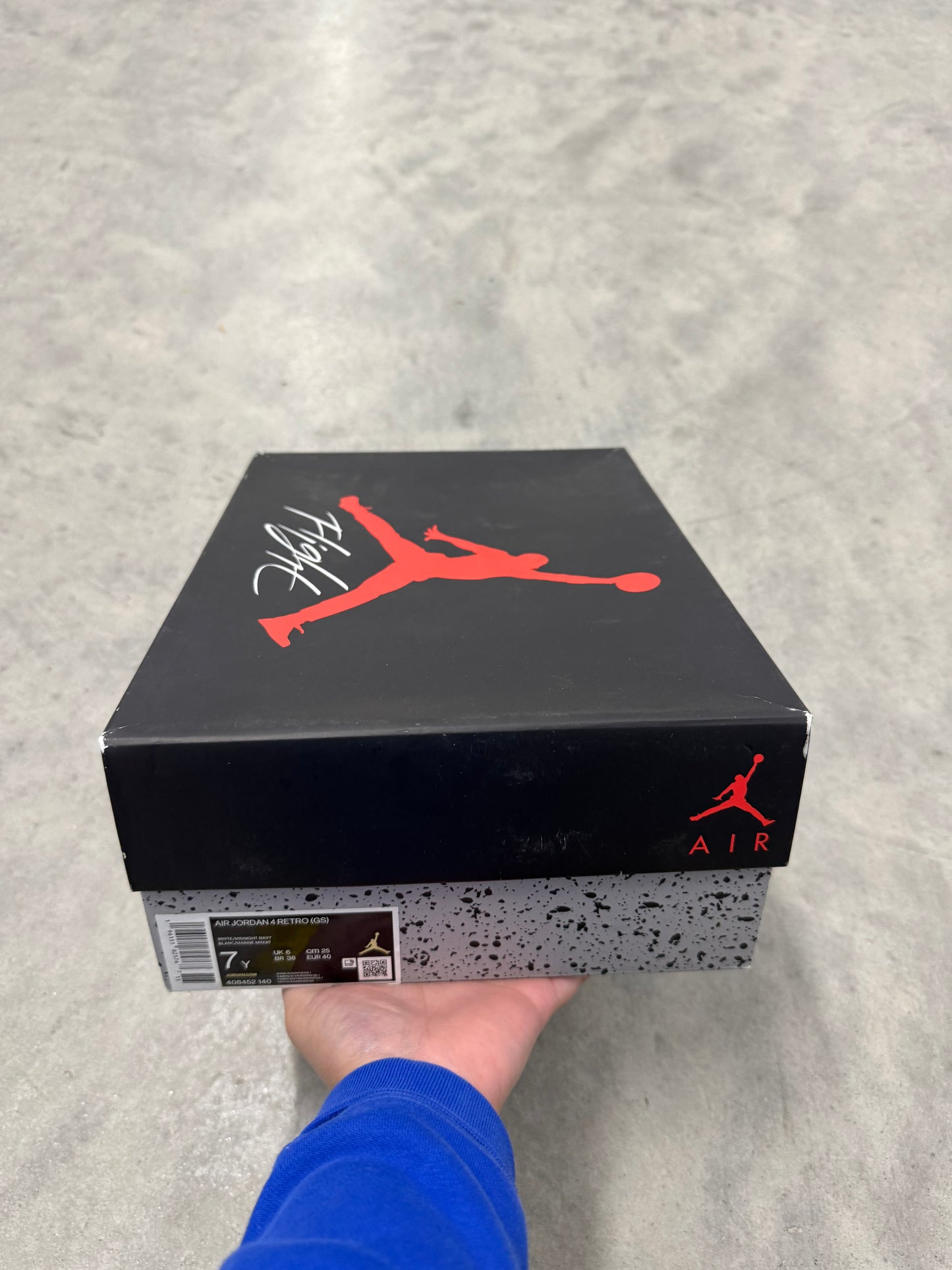 JORDAN 4 “ Midnight Navy “