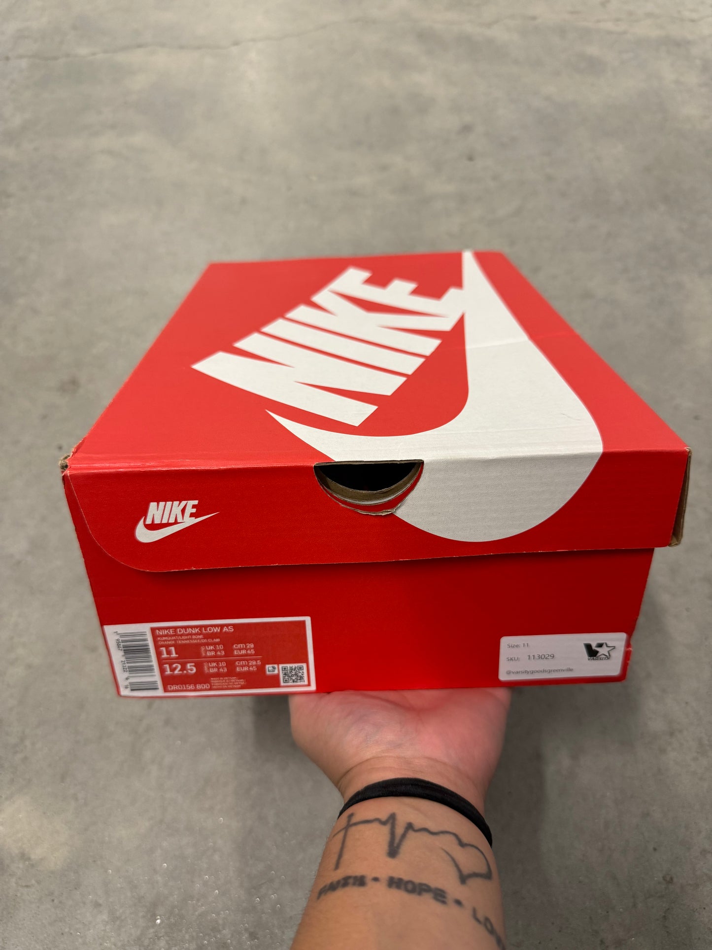 NIKE DUNK LOW AS “ Safari Swoosh - Kumquat “