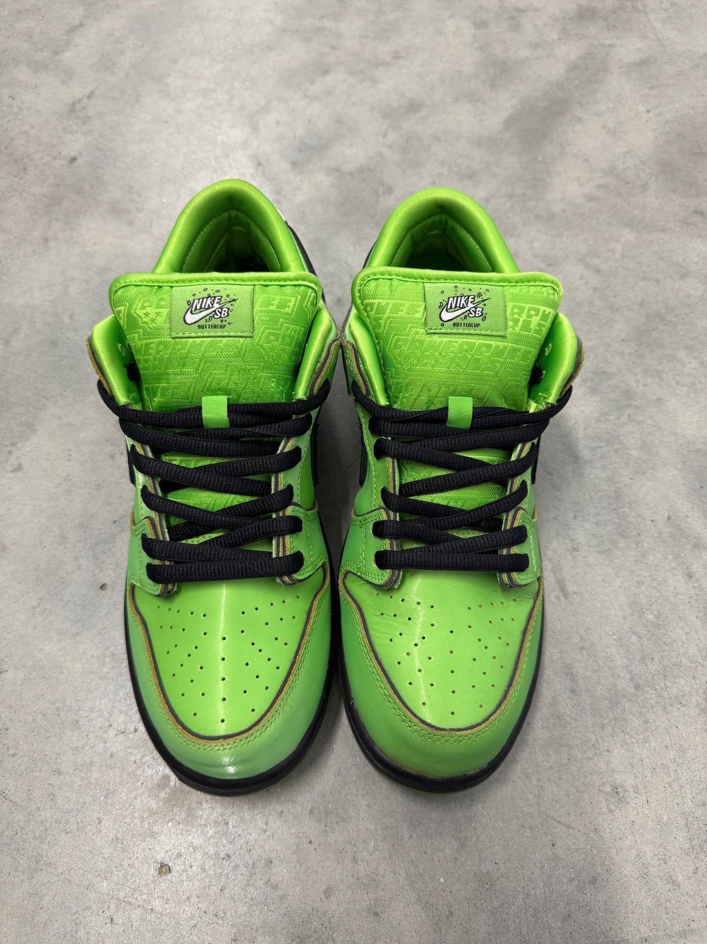 THE POWERPUFF GIRLS NIKE DUNK LOW “ Buttercup “