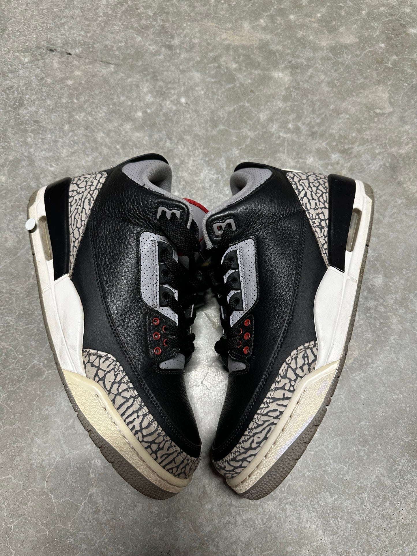 JORDAN 3 “ black cement “