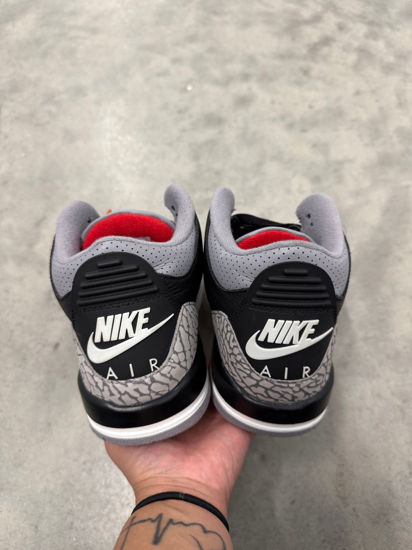 JORDAN 3 “ Black Cement “