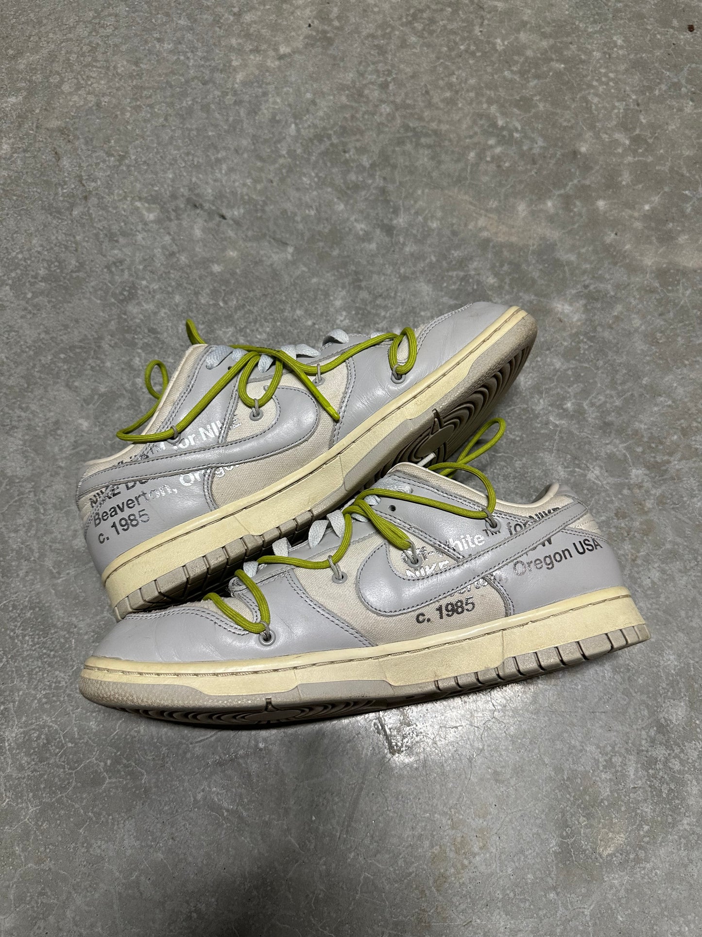 NIKE DUNK OFFWHITE “LOT 8 OF 50”