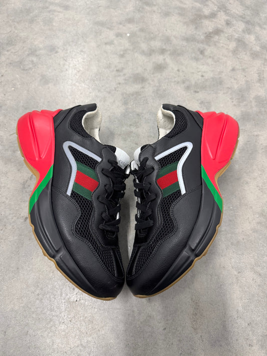 GUCCI RHYTON “ Black Red Green Reflective “