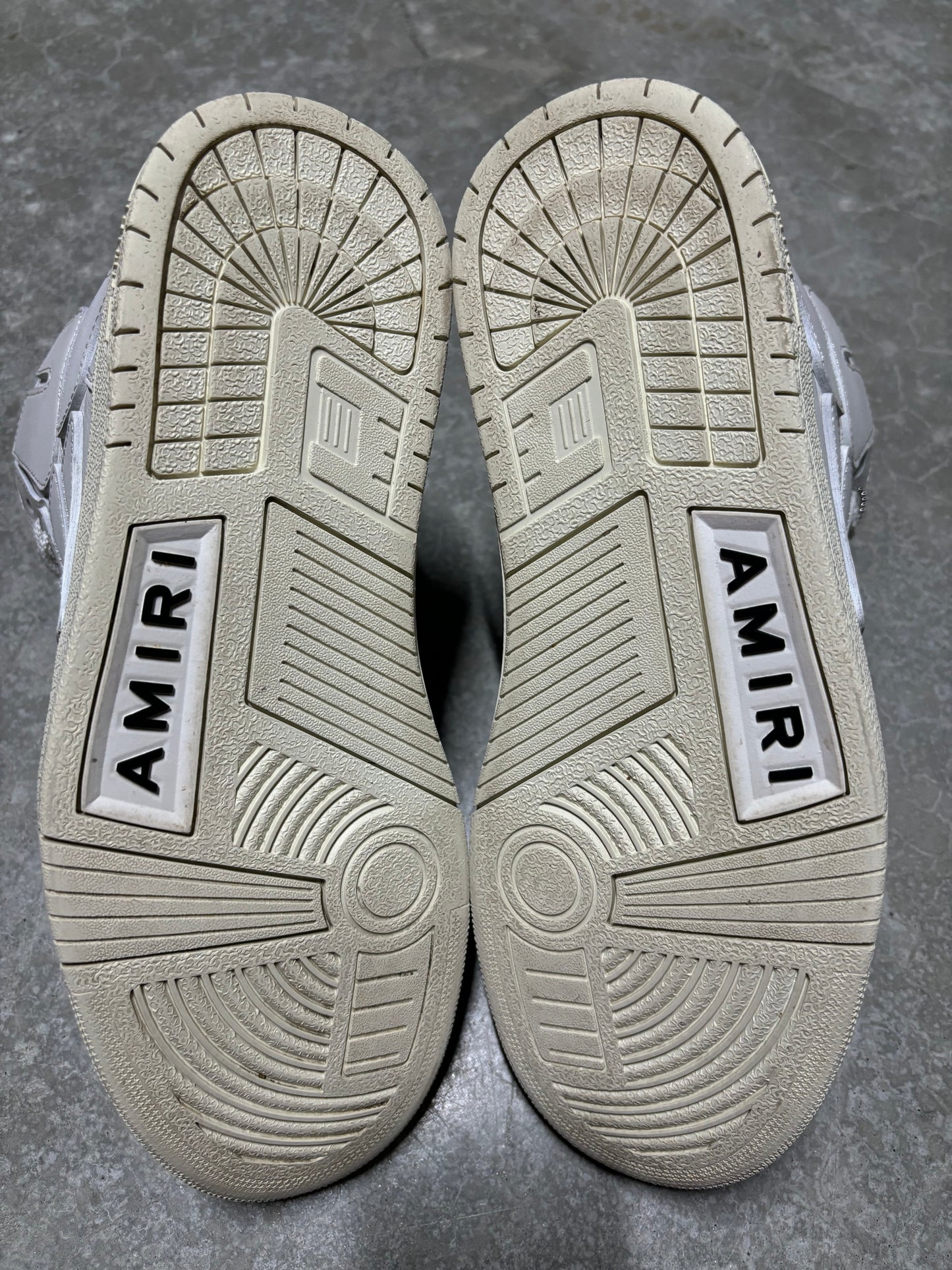 AMIRI SKEL HIGH TOP “ white “