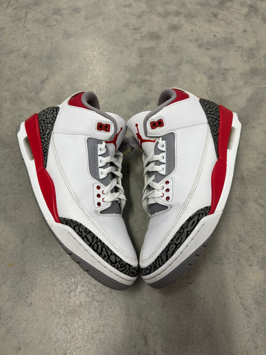 JORDAN 3 “ Fire Red “
