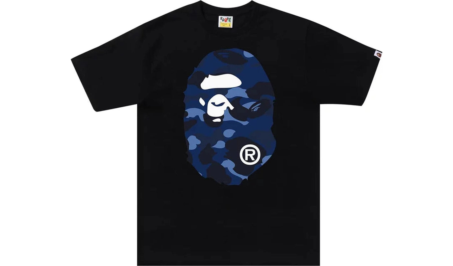 Bape Head Blue Camo Tee Brand new