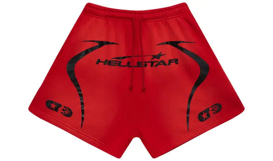 Hellstar warm up shorts "Red" Brand new
