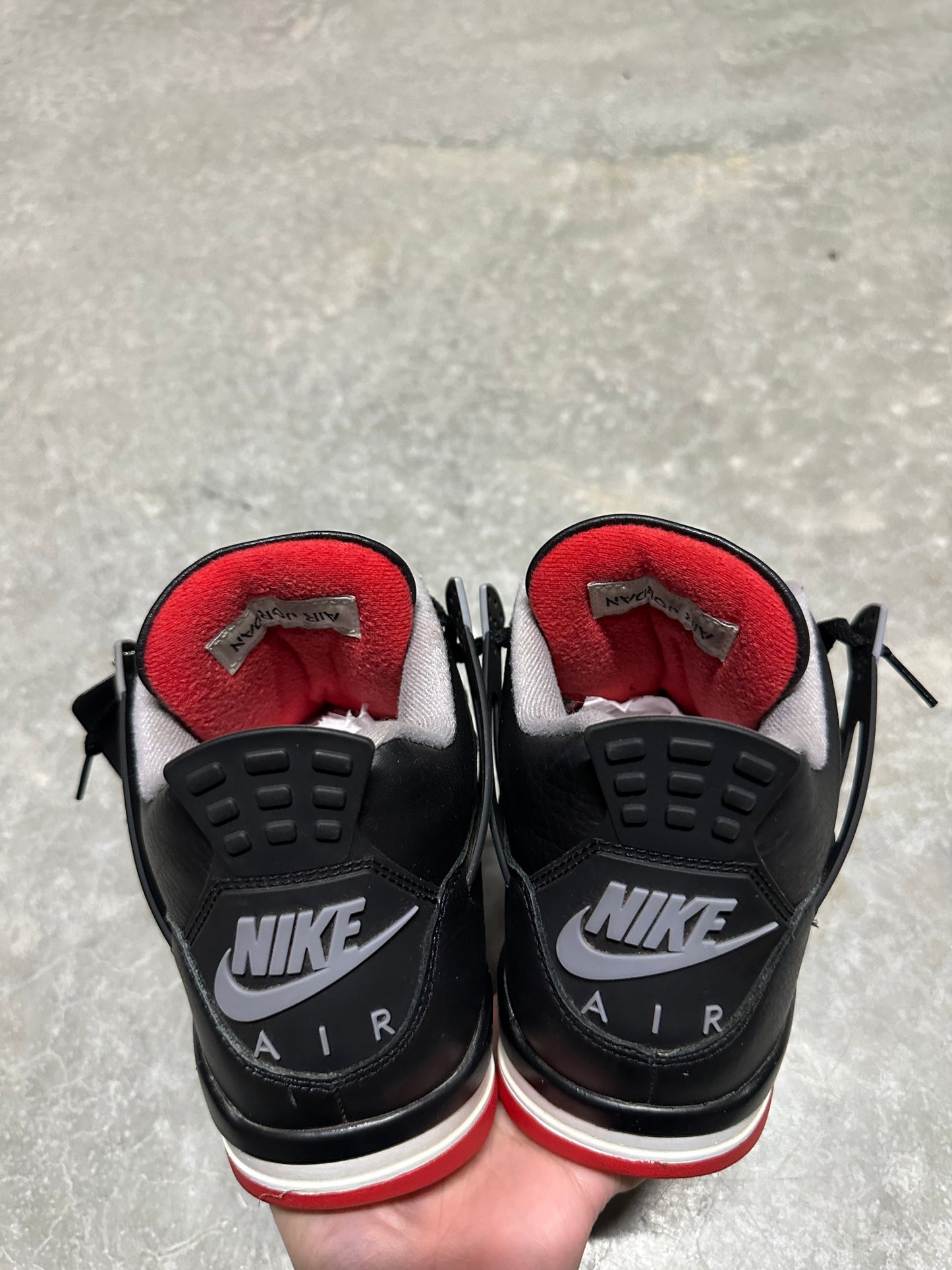 JORDAN 4 “ bred reimagined “