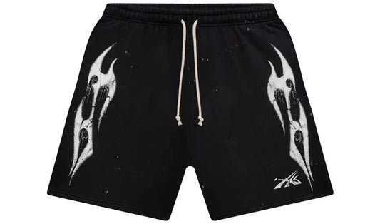 Hellstar Spiderweb Sport Logo Shorts 'Black' Brand new
