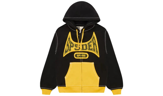Sp5Der T&F Black/Yellow Zipup Brand new