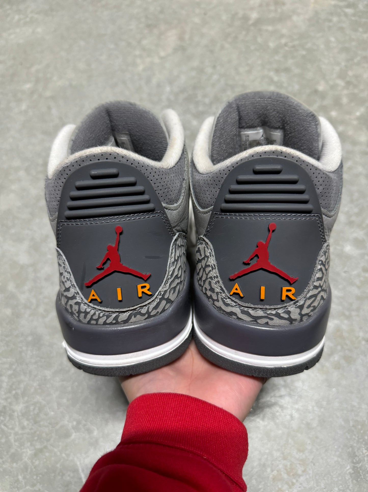 JORDAN 3 “ Cool Grey “