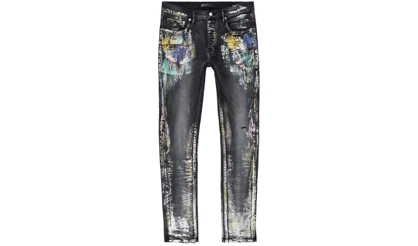 Purple Jeans "Paint Splatter" Brand new