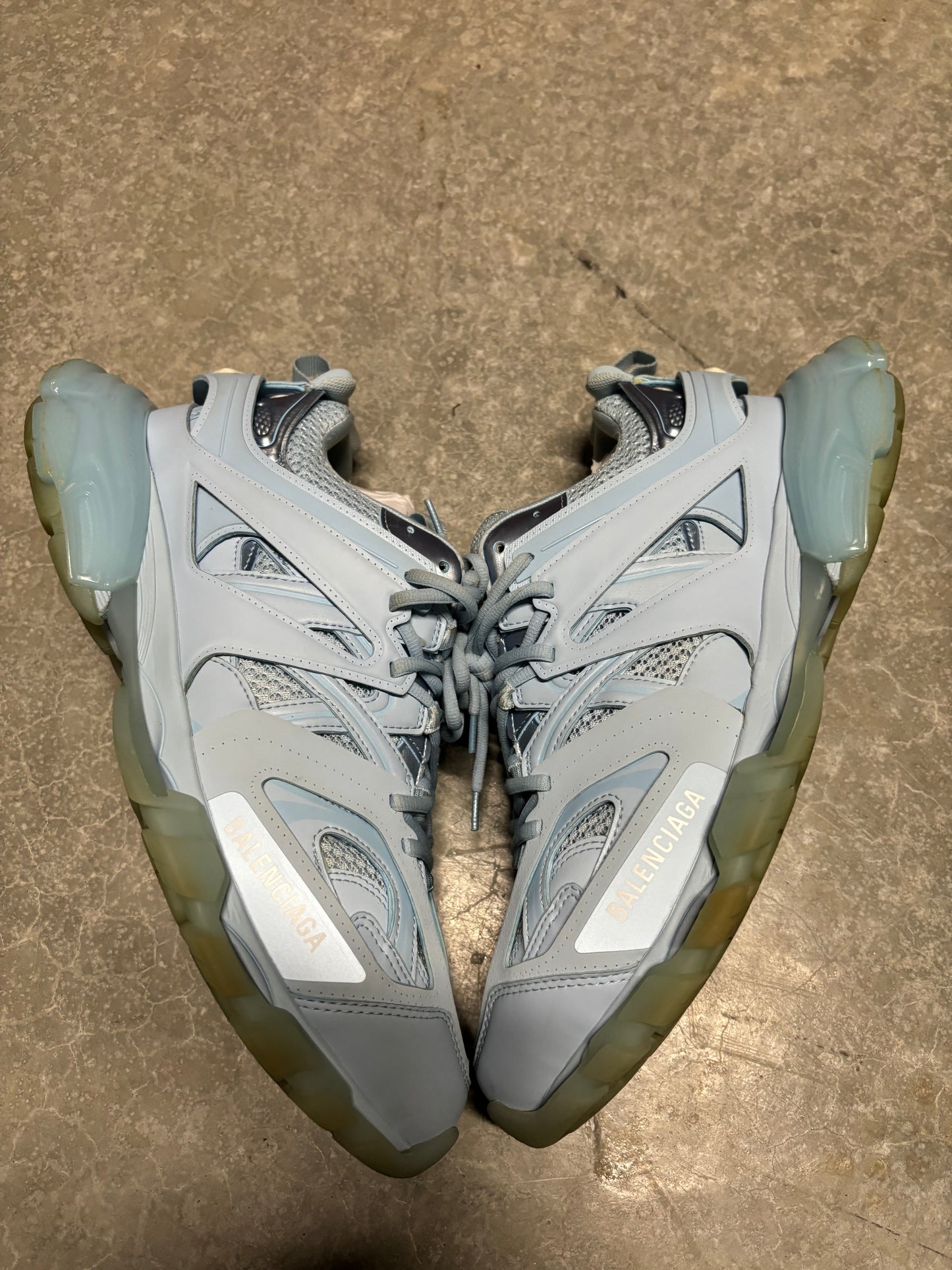 BALENCIAGA TRACK “ light blue “