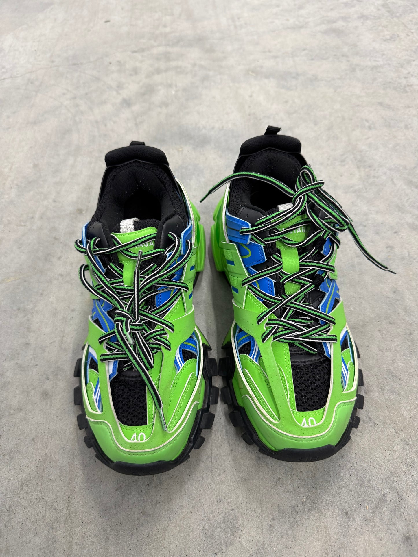 BALENCIAGA TRACK SNEAKER “ Blue Green “