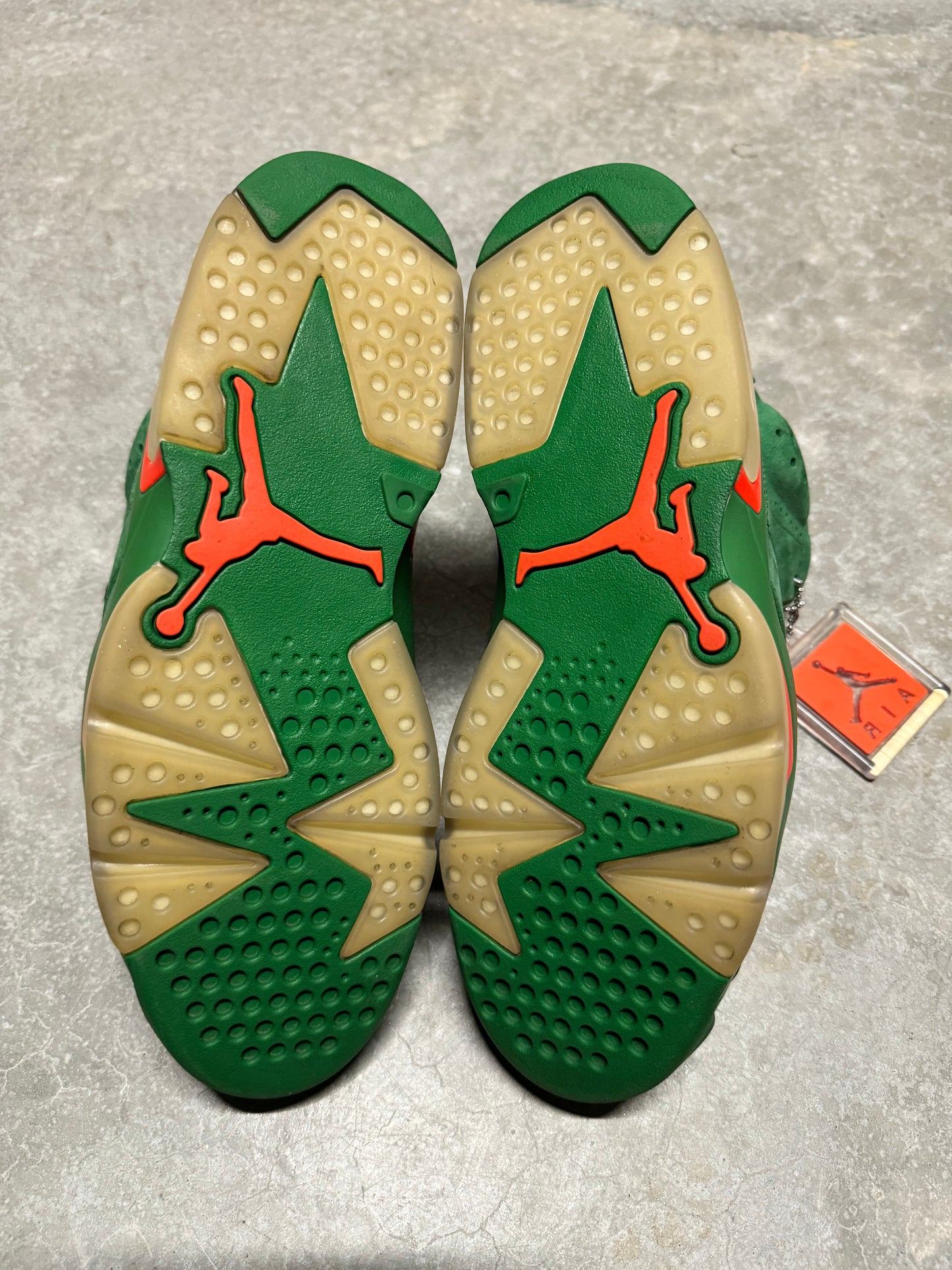 JORDAN 6 “ Green Suede Gatorade “