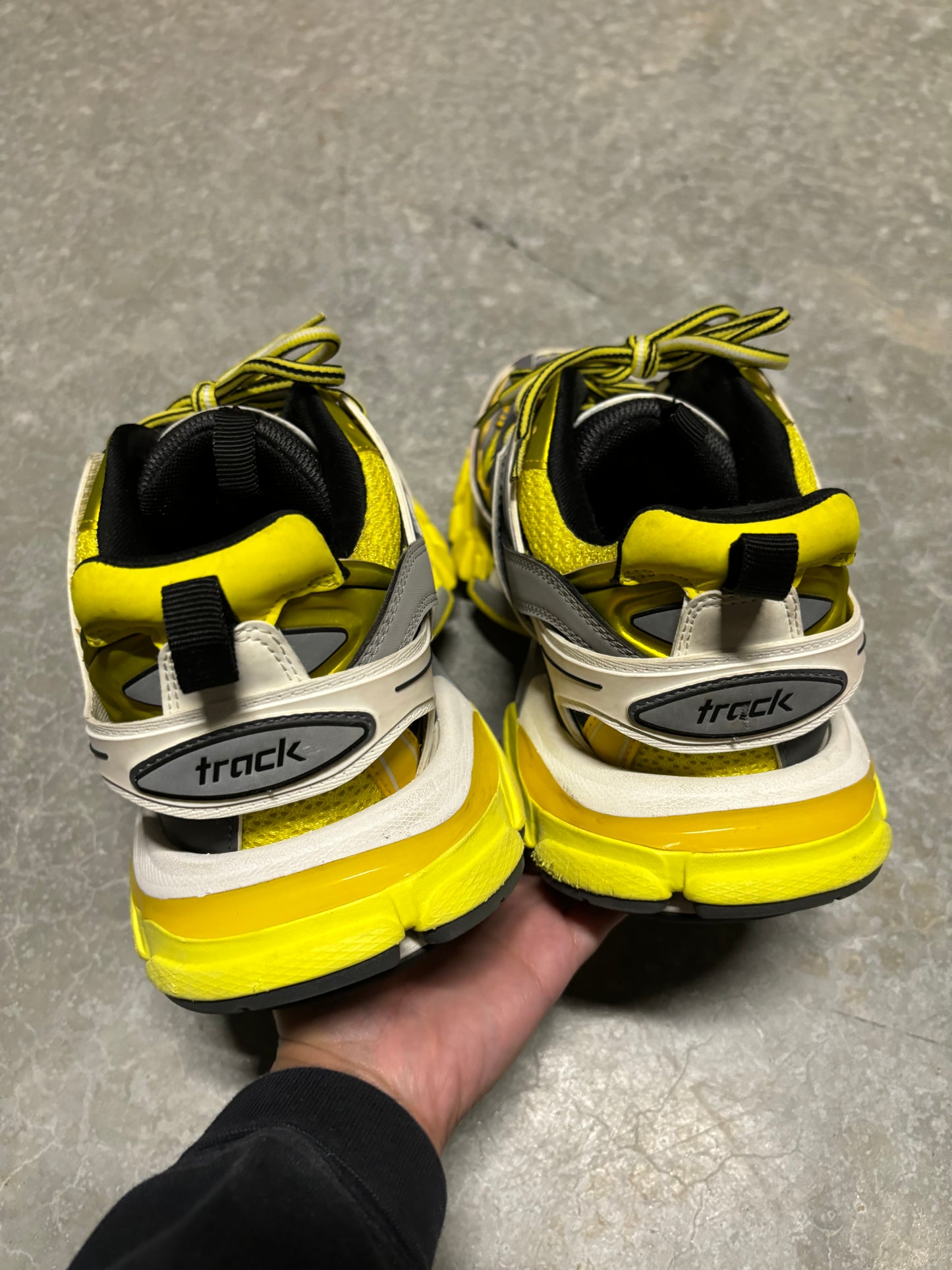 BALENCIAGA TRACK TRAINER “ yellow grey “