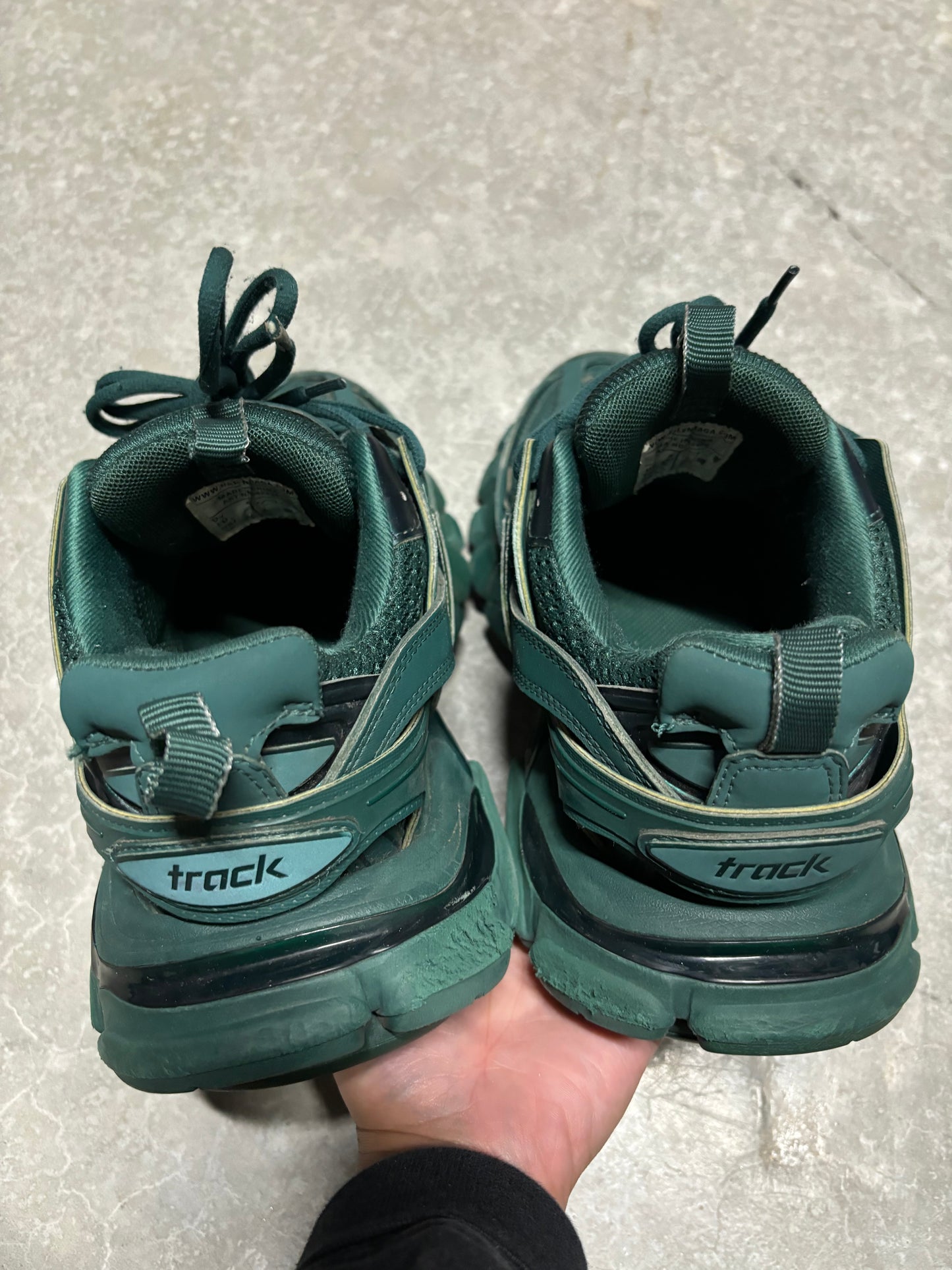 BALENCIAGA TRACK “ dark green “