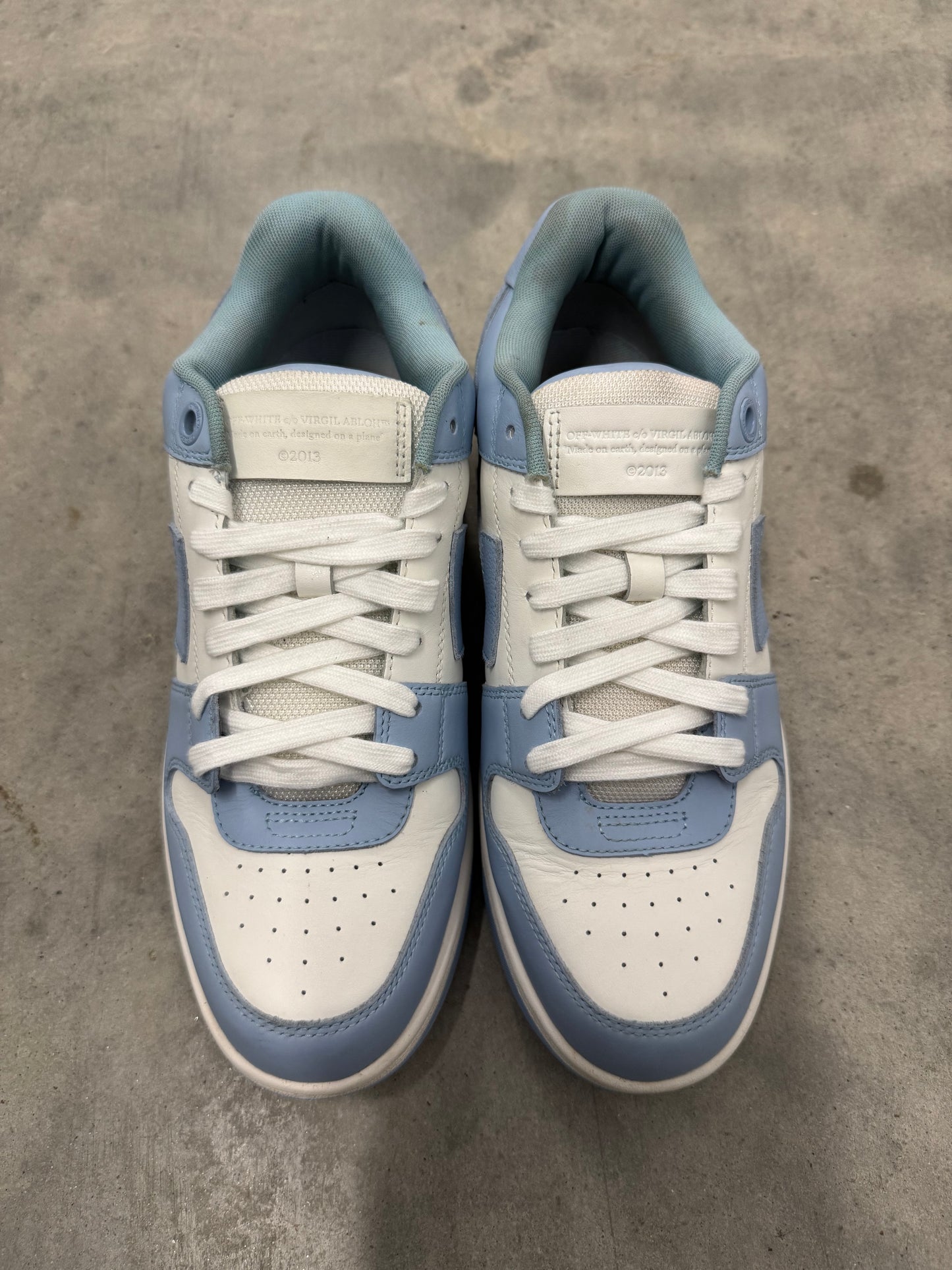 OFF-WHITE OUT OF OFFICE LOW “ Light Blue “