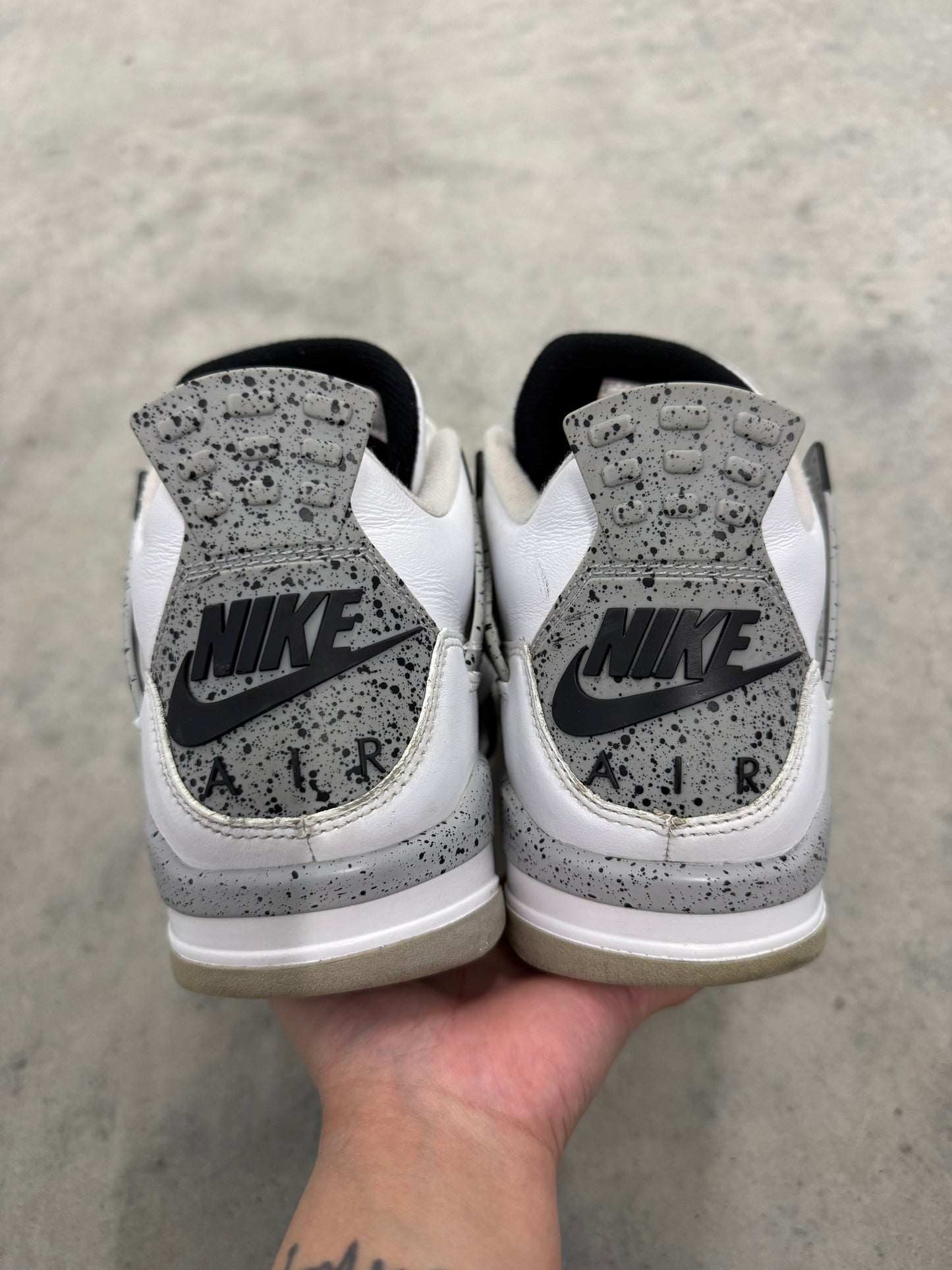 JORDAN 4 “ White Cement “