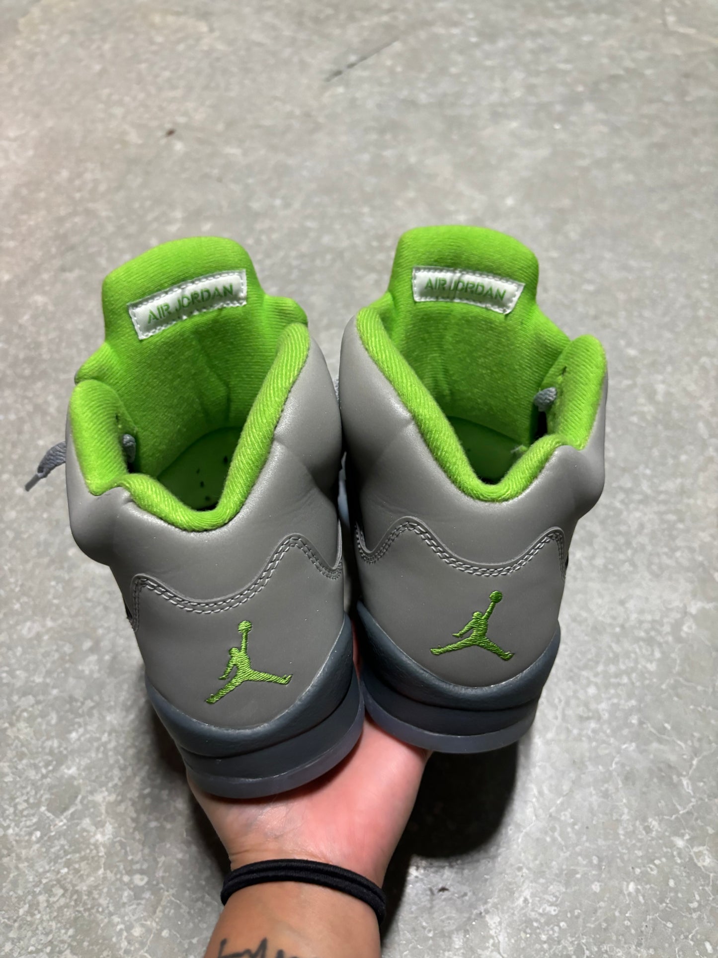 JORDAN 5 “ green bean “