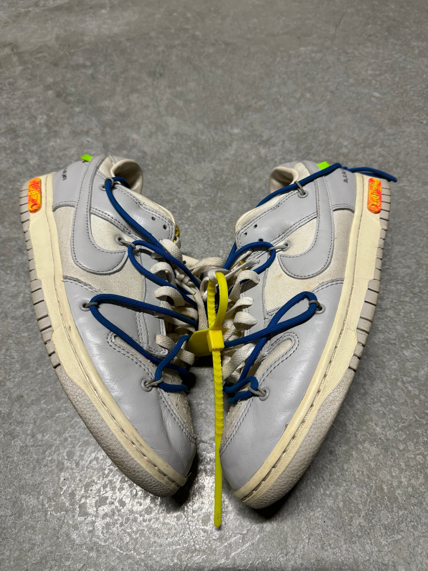 OFF WHITE DUNK LOW “ Lot 10 of 50 “