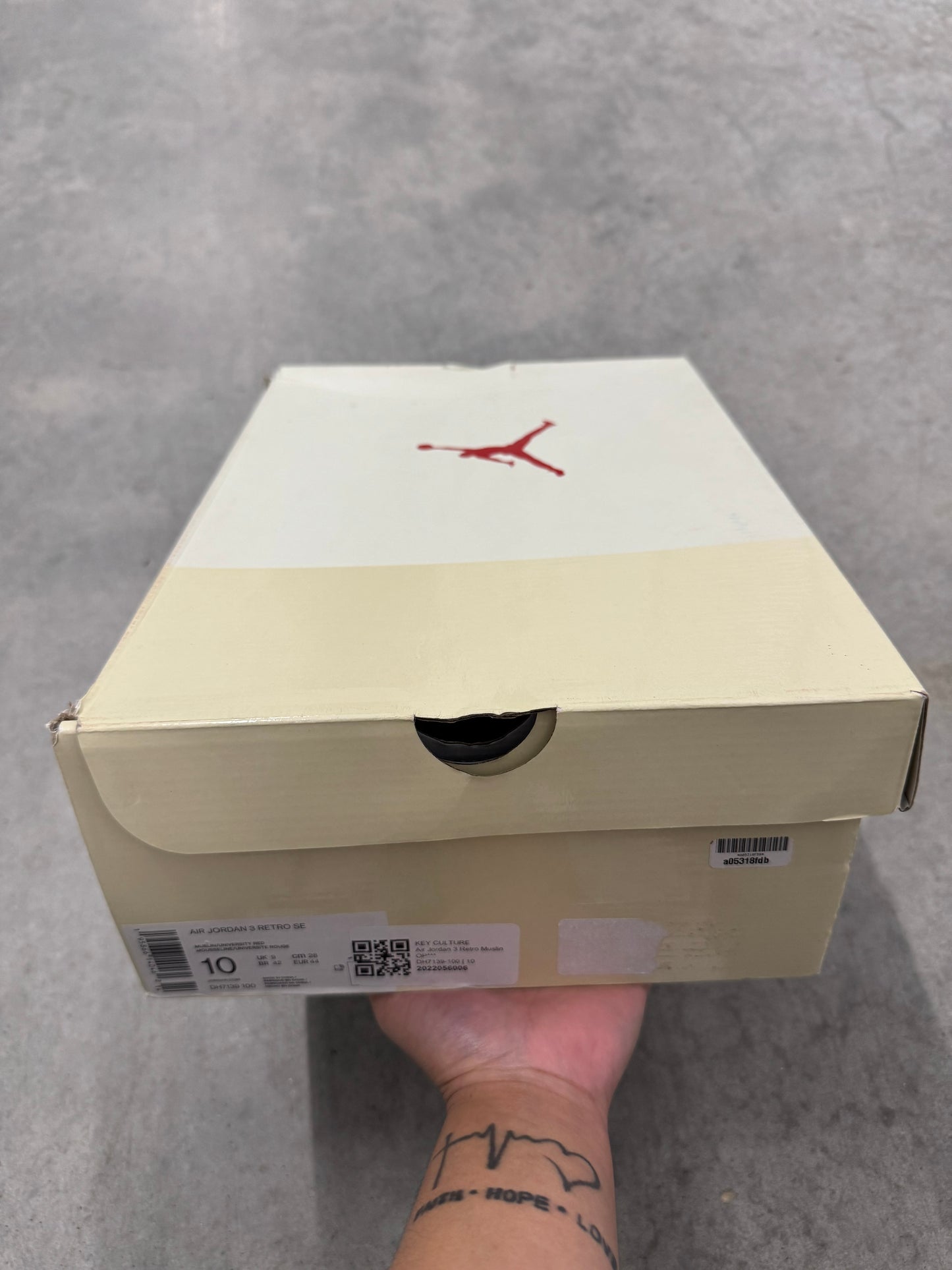 JORDAN 3 “ Muslin “