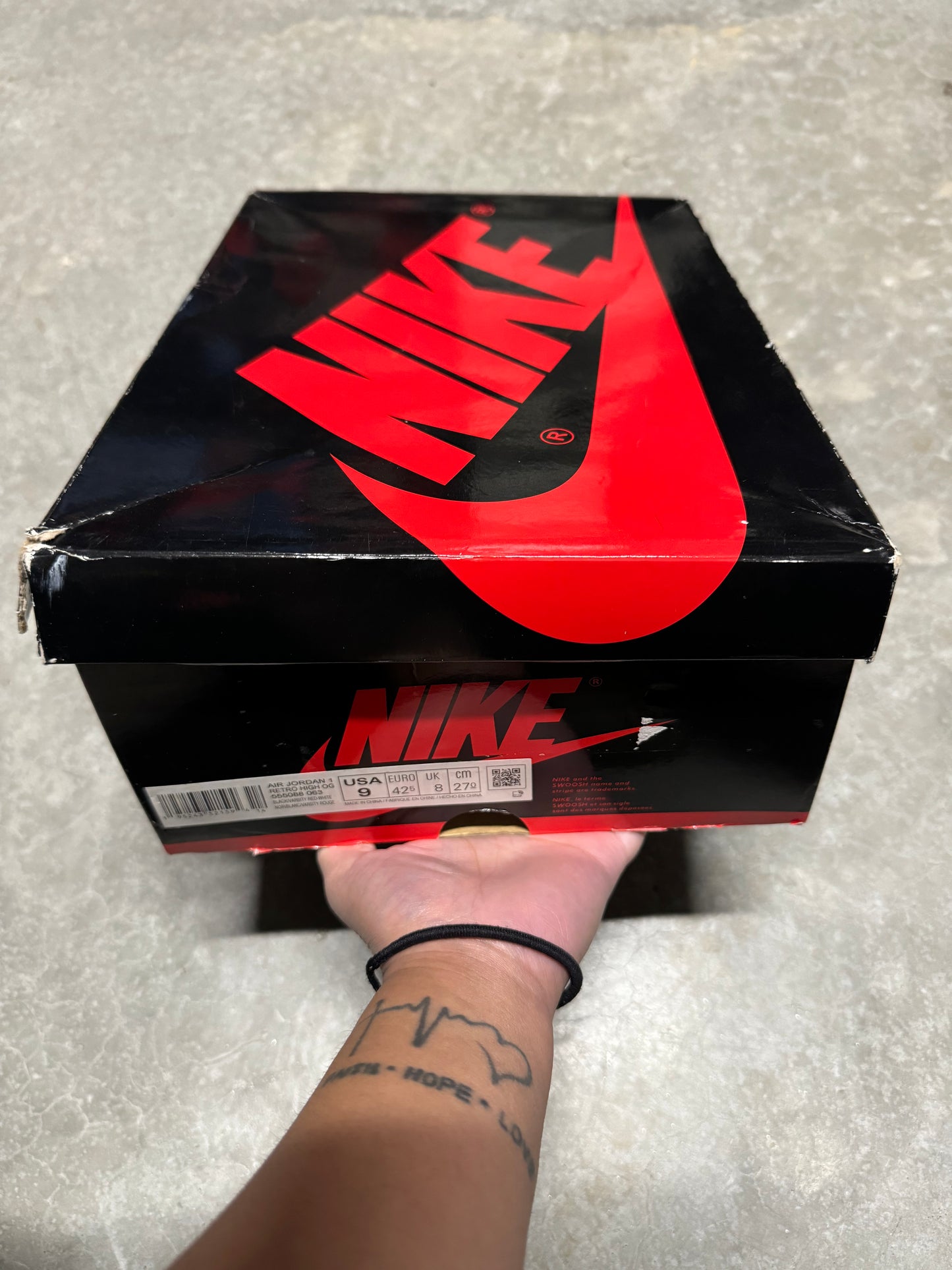 JORDAN 1 “ Patent Bred “