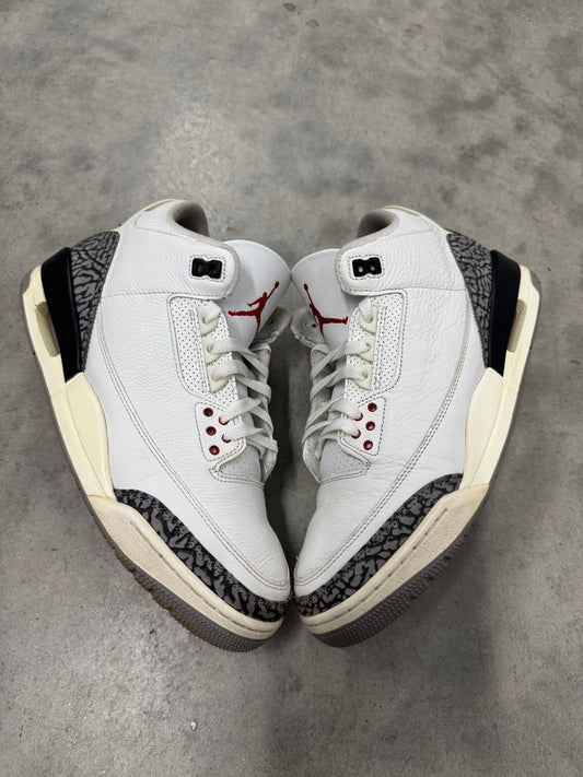 JORDAN 3 “ White Cement Reimagined “