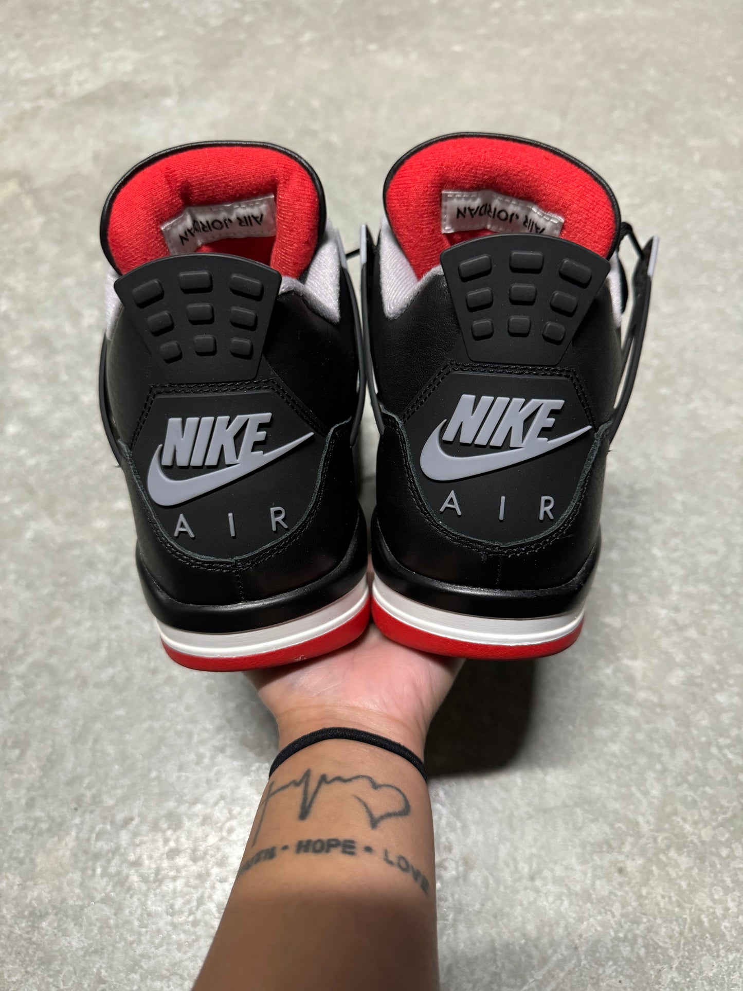 JORDAN 4 “ Bred Reimagined “