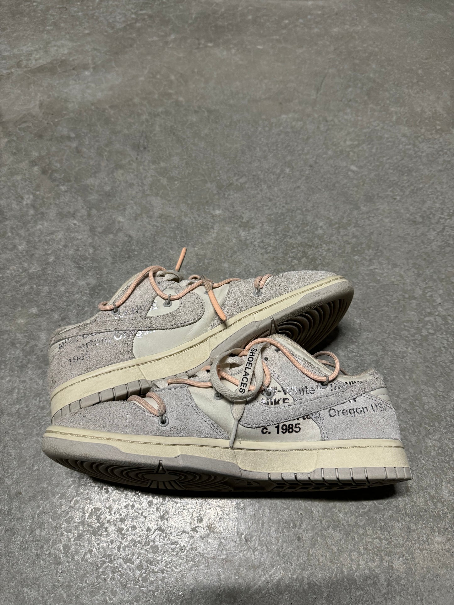 OFF WHITE DUNK “ Lot 12 of 50 “