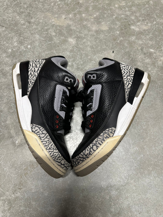 JORDAN 3 “ black cement “