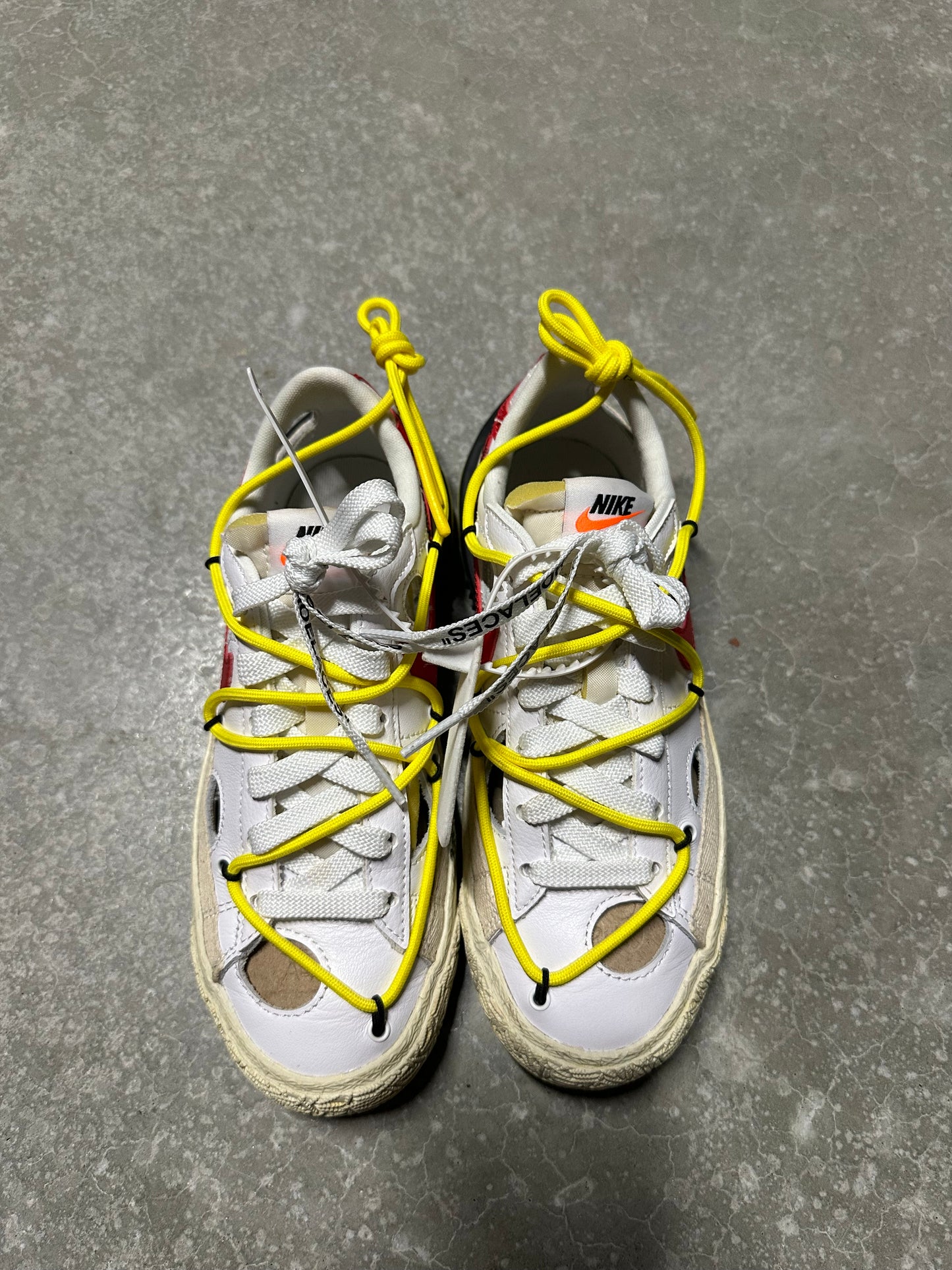 OFF WHITE BLAZER LOW “ white, red, and yellow “