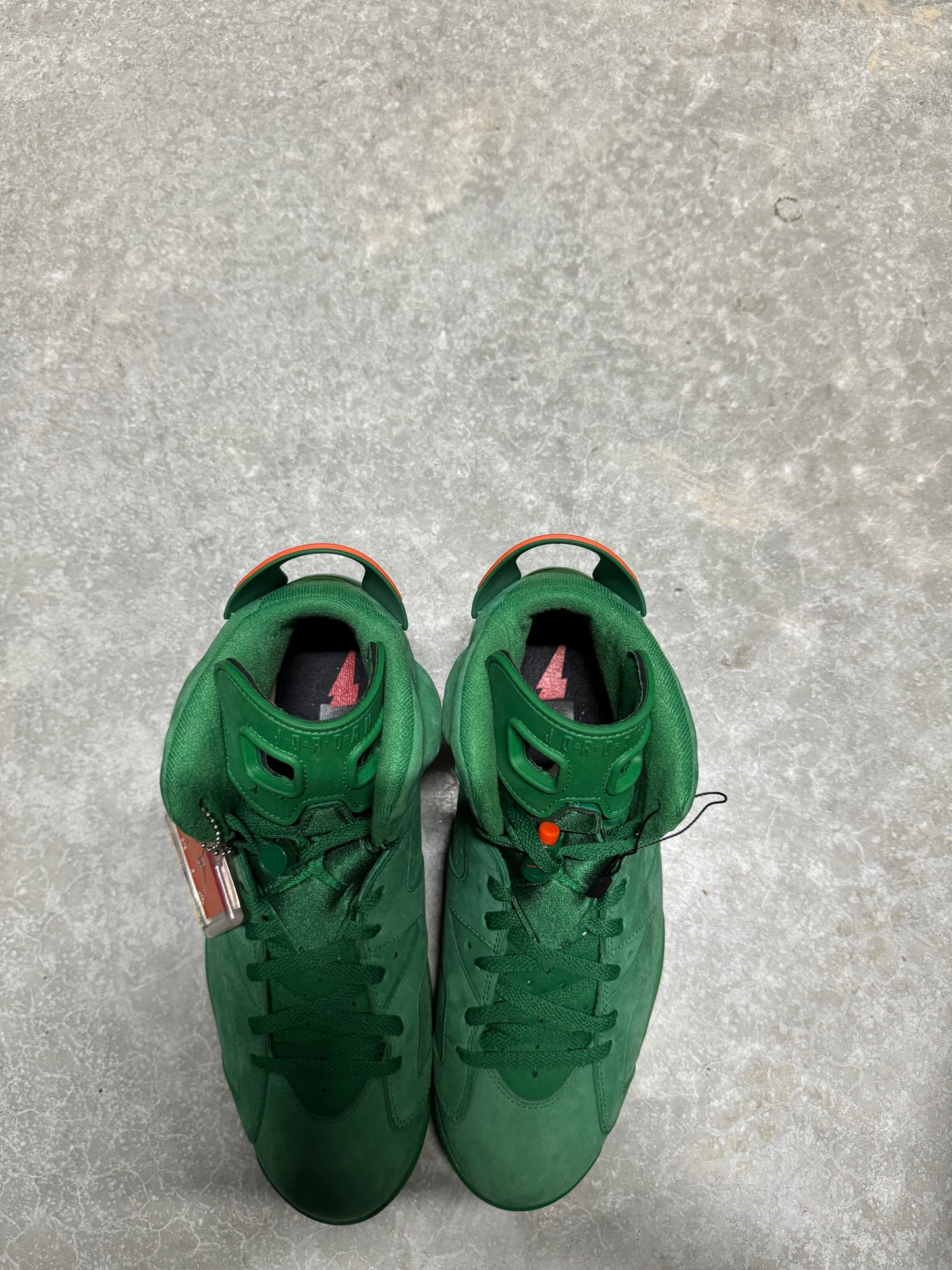 JORDAN 6 “ Green Suede Gatorade “