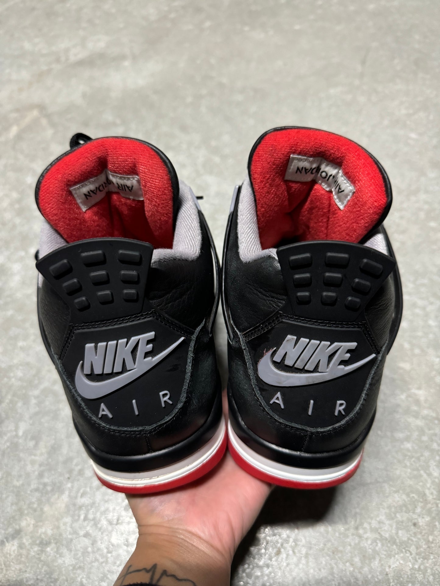 JORDAN 4 “ bred reimagined “