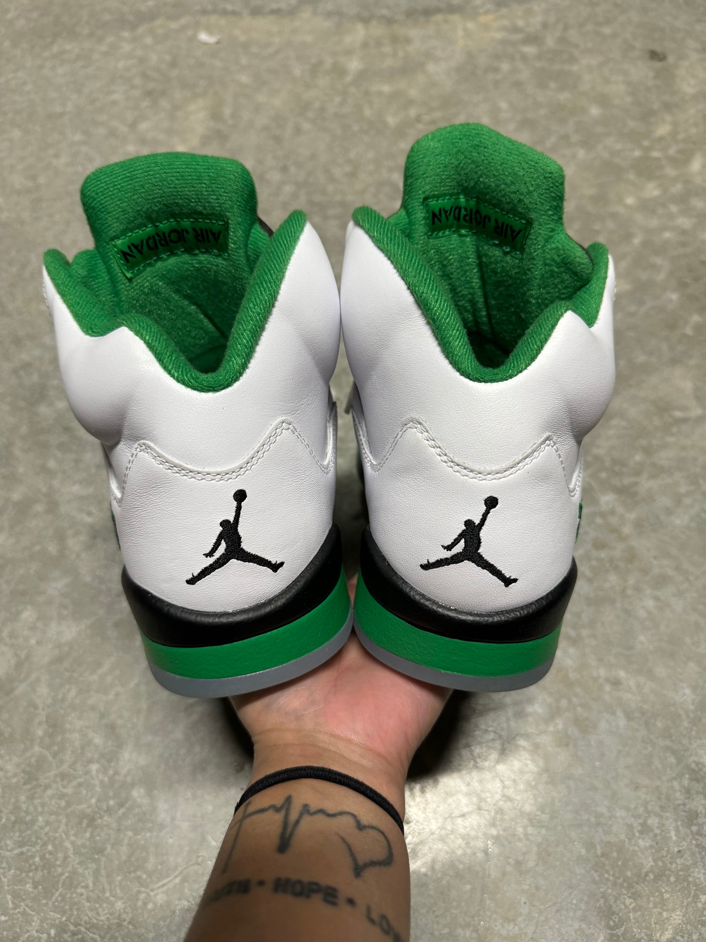 JORDAN 5 “ Lucky Green “