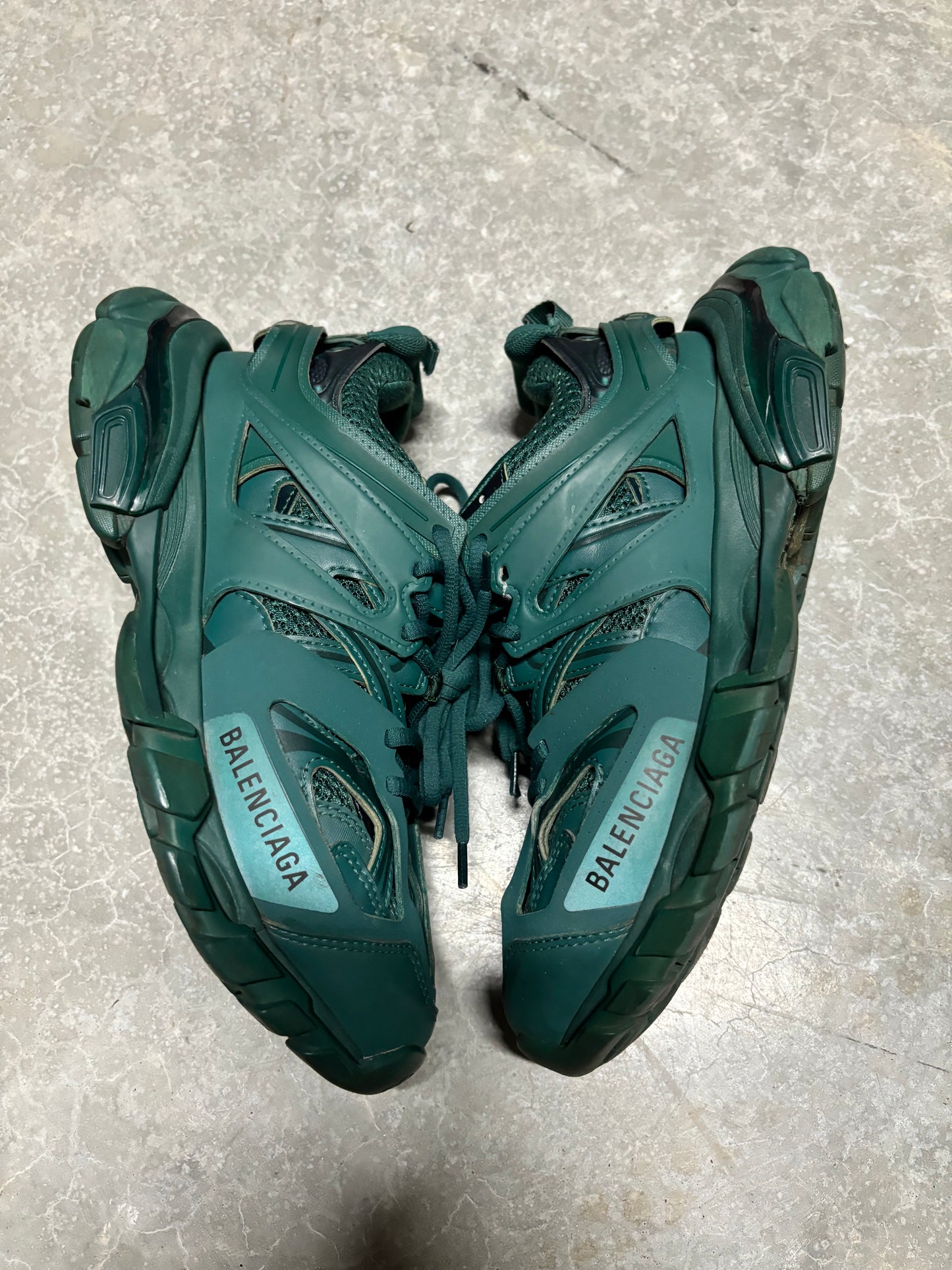 BALENCIAGA TRACK “ dark green “