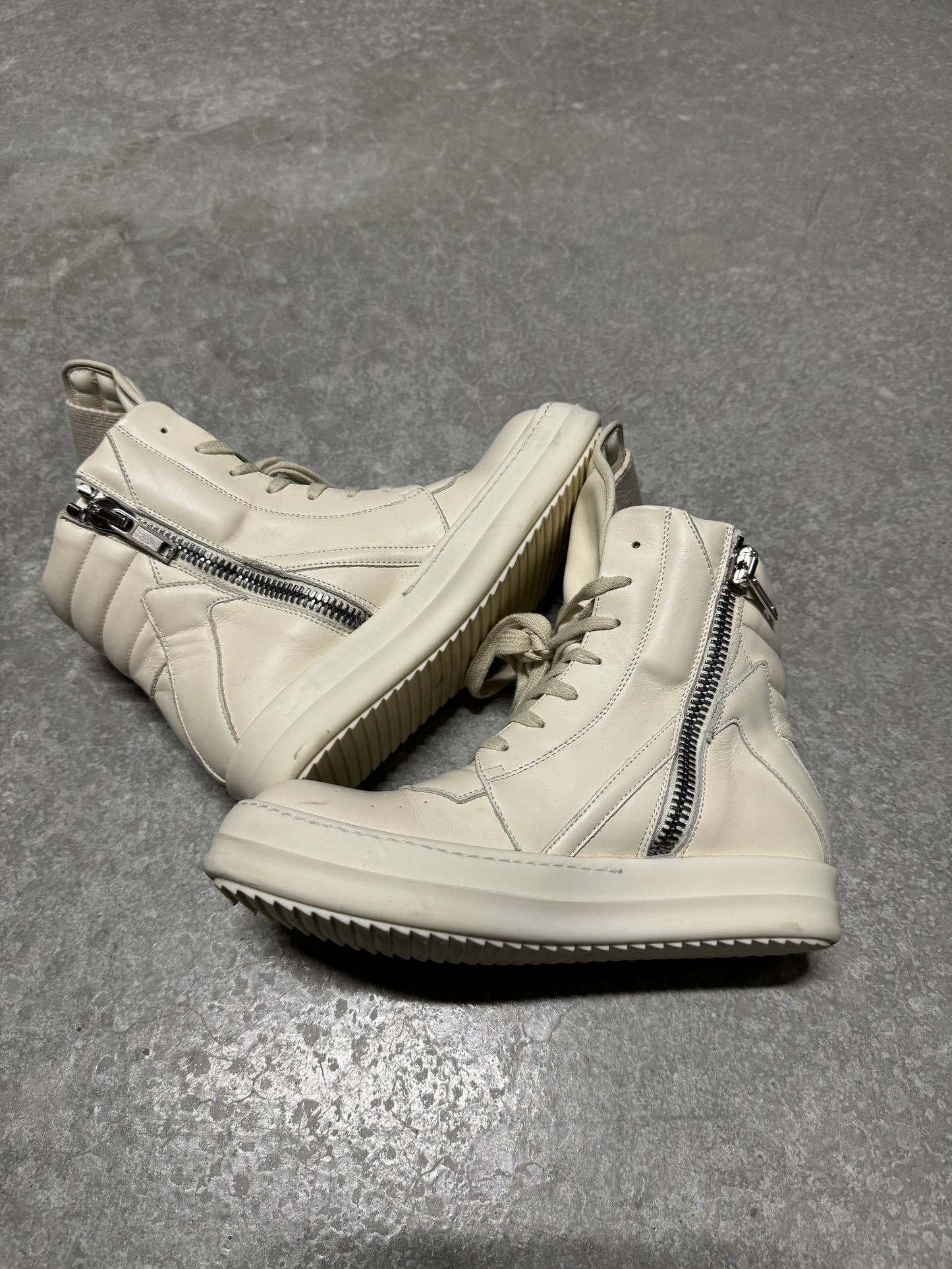 RICK OWENS GEOBASKET “ Milk “