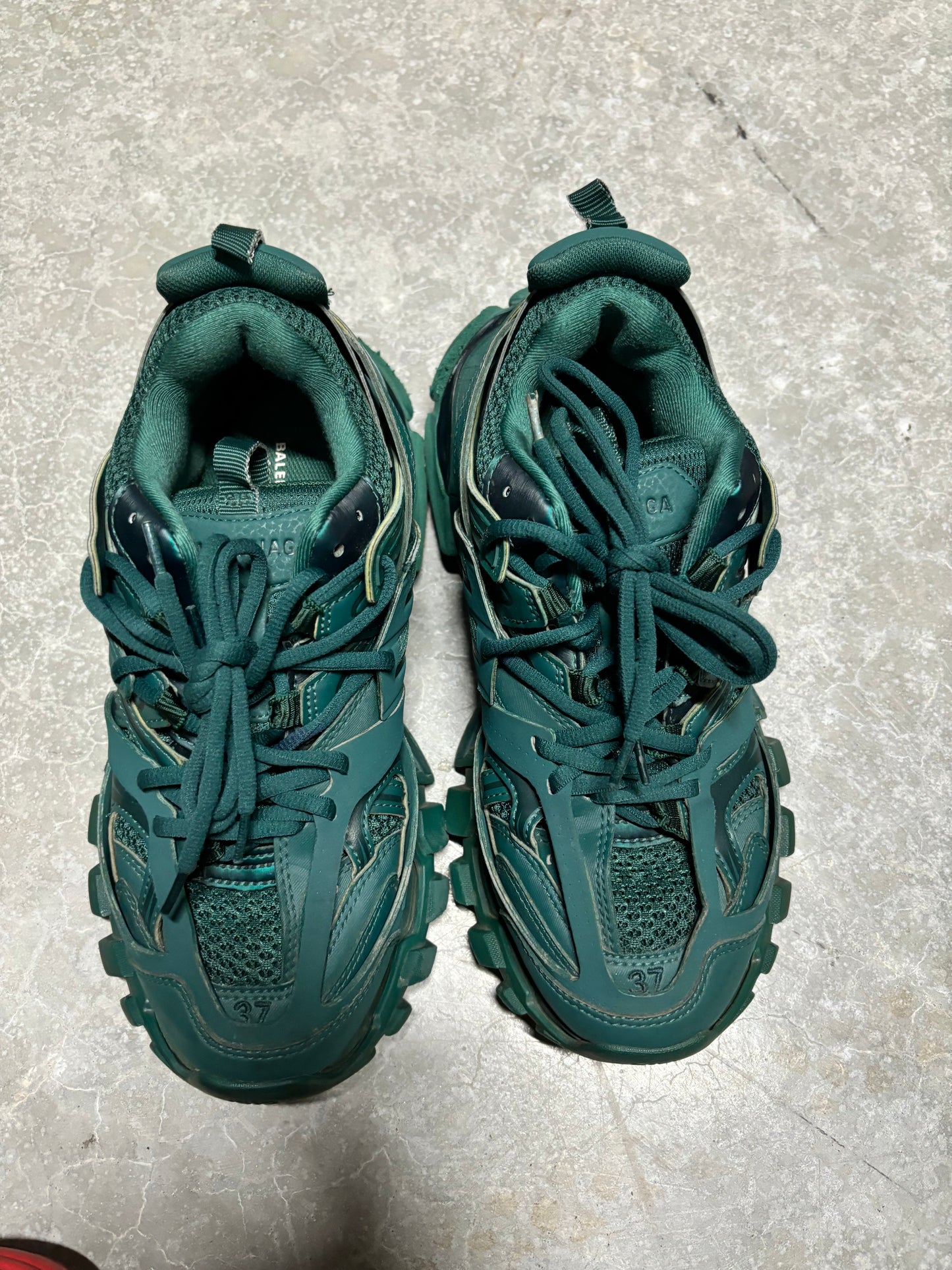 BALENCIAGA TRACK “ dark green “