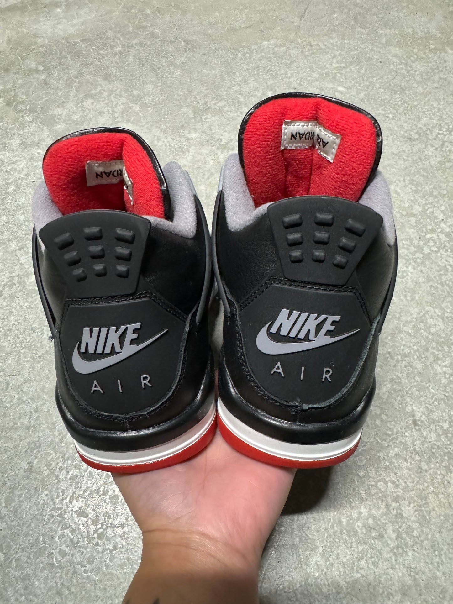 JORDAN 4 “ bred reimagined “