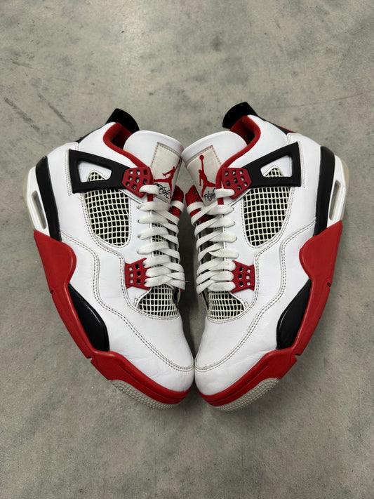 JORDAN 4 “ Fire Red “
