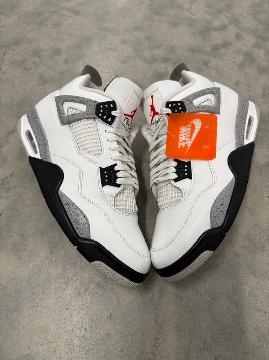 JORDAN 4 “ White Cement “
