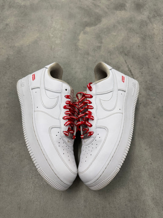 AIR FORCE SUPREME LOW “ Box-Logo White “